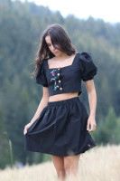 Krátka sukňa Závoj noci