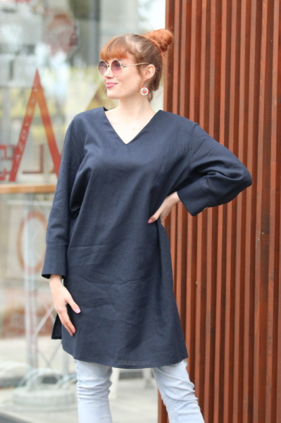 Ľanová tunika/šatotunika...