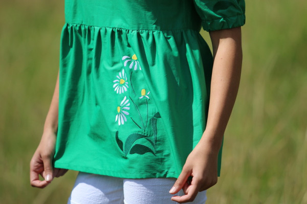 Vyšívaná blúzka Svieže ráno