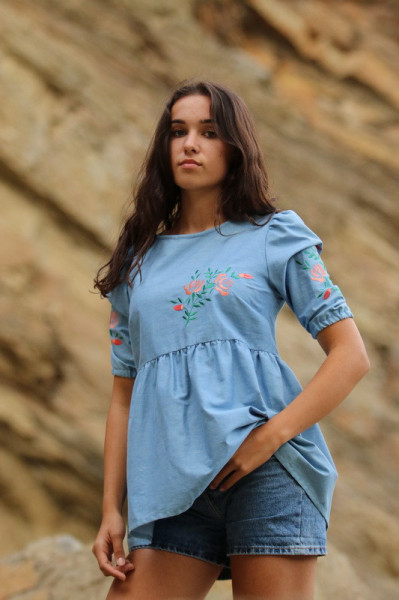 Vyšívaná blúzka Babičkina...