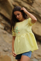 Vyšívaná blúzka Muška svätojánska