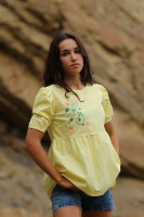 Vyšívaná blúzka Muška svätojánska