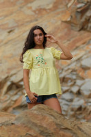 Vyšívaná blúzka Muška svätojánska