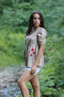 Vyšívaná blúzka Maková