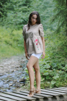 Vyšívaná blúzka Maková