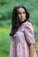 Vyšívaná blúzka Lupene ruže