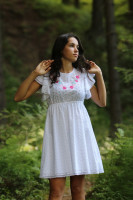 Vyšívané šaty Lesná víla