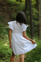 Vyšívané šaty Lesná víla