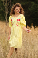 Vyšívané šaty Šum vetra