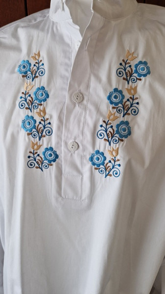 Pánska vyšívaná košeľa Roland