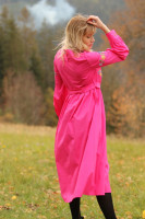 Vyšívané bavlnené midi šaty Zažiar