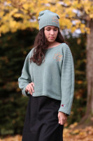 Dámska vyšívaná čiapka