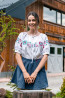 Ľudová blúzka Podpoľanie