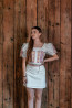 Ľanový crop top Častkov II.