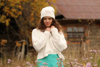 Dámska vyšívaná čiapka