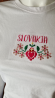 Vyšívané tričko SLOVAKIA
