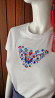 Vyšívané tričko Farby