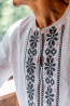 Bavlnená ľudová vyšívaná biela košeľa Erik II. - Krojove.sk